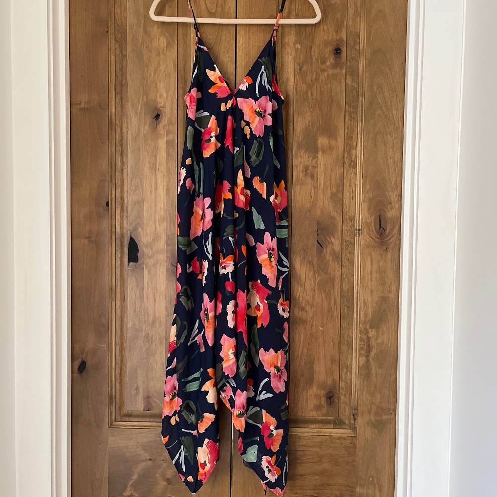 Anthropologie Seafolly Summer Memories Cover-up Maxi Dress (indigo - m)